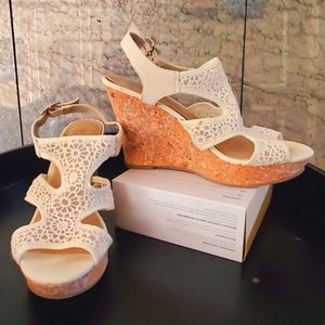 Canvas Wedge Sandal